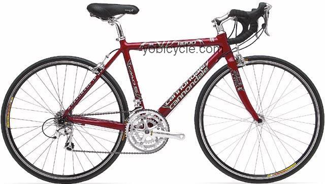 Cannondale  R800 Feminine Triple Technical data and specifications