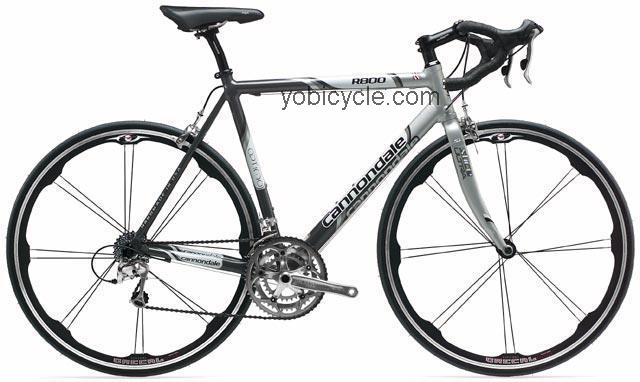 Cannondale  R800 Triple Technical data and specifications