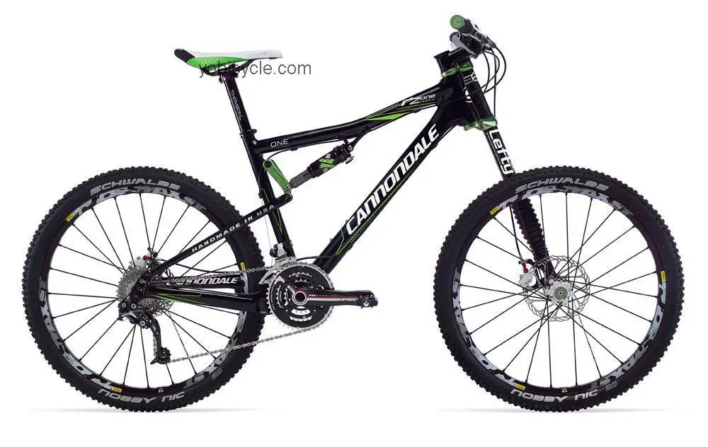 Cannondale RZ One Forty Carbon 1 2010 comparison online with competitors