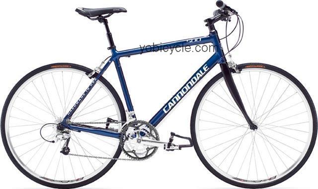 Cannondale Road Warrior 500 2007 comparison online with competitors