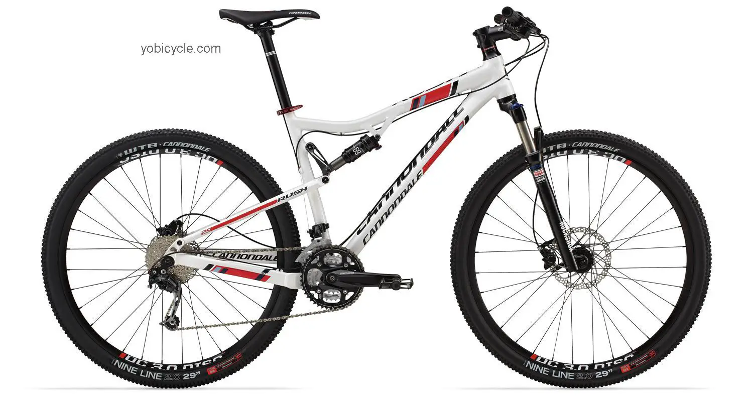 Cannondale Rush 29 2 2014 comparison online with competitors