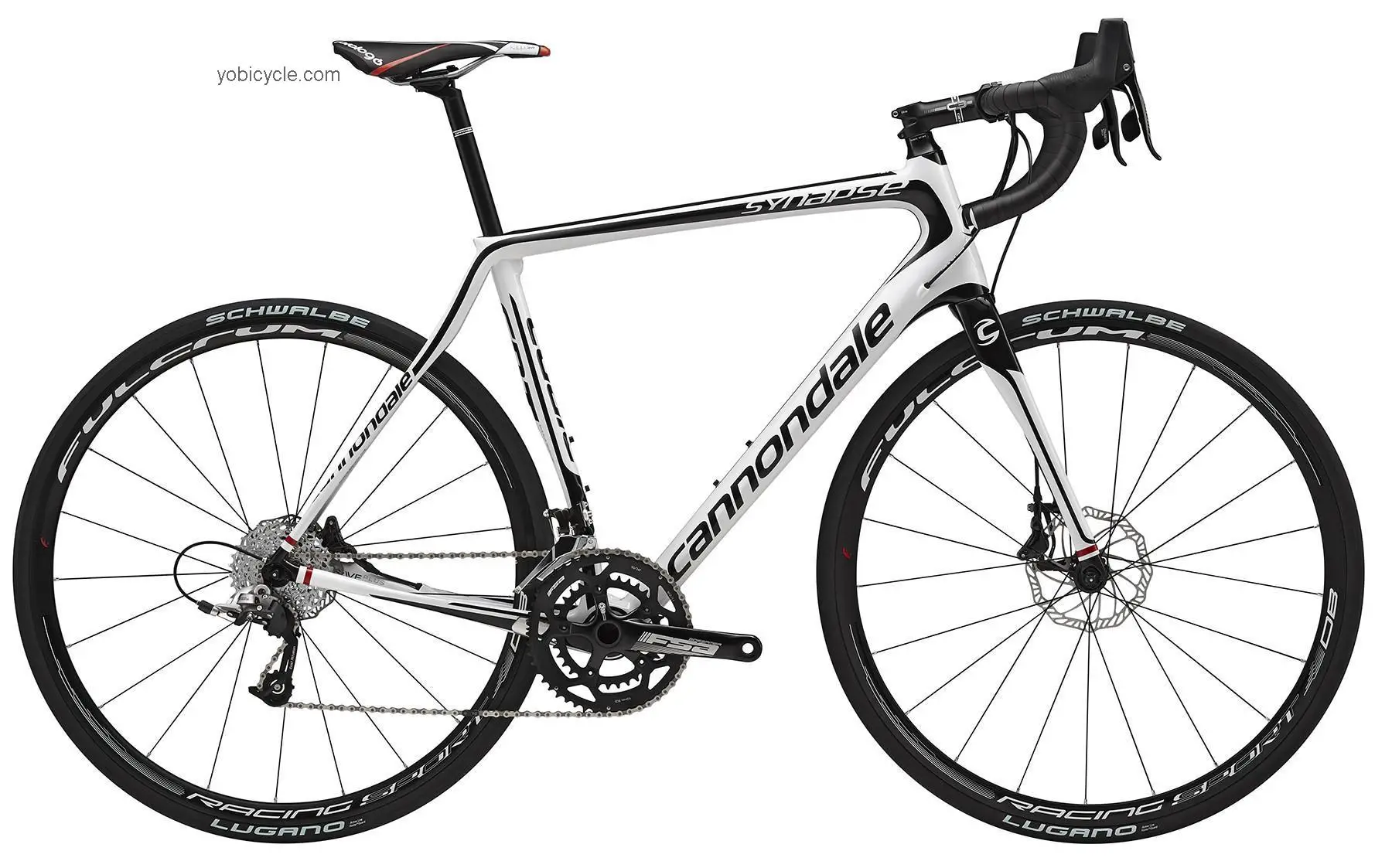 Cannondale  SYNAPSE CARBON SRAM RIVAL DISC Technical data and specifications
