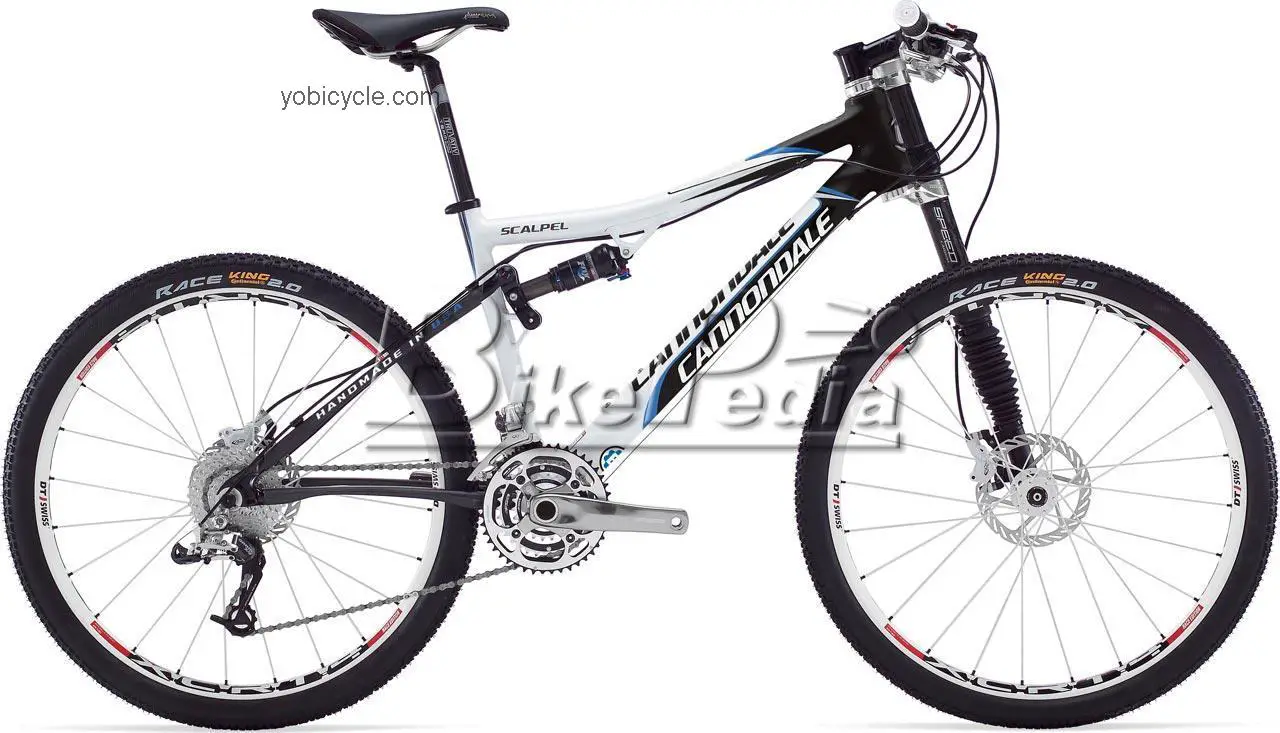 Cannondale  Scalpel 2 Technical data and specifications