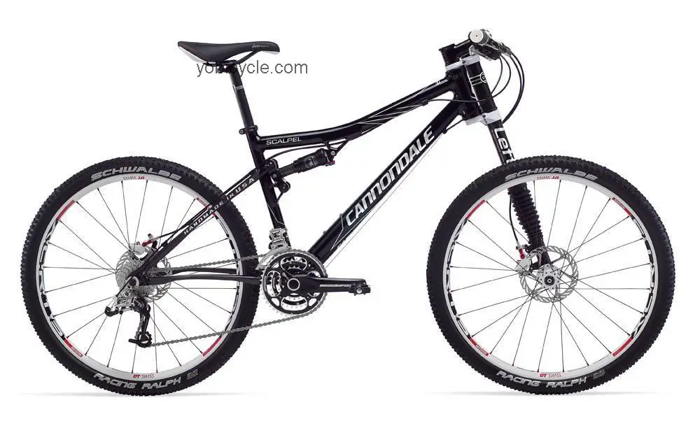 Cannondale  Scalpel 3 Technical data and specifications