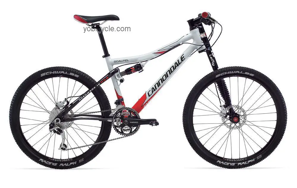 Cannondale  Scalpel 4 Technical data and specifications