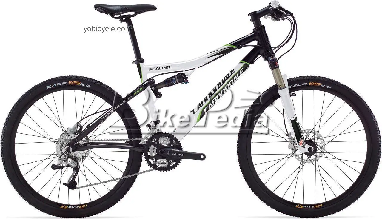 Cannondale  Scalpel 5 Technical data and specifications