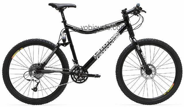 Cannondale  Scalpel 800 Technical data and specifications