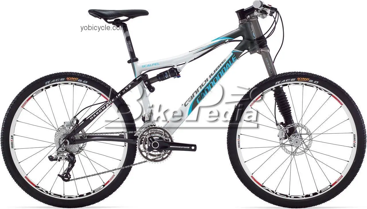Cannondale  Scalpel Feminine Technical data and specifications