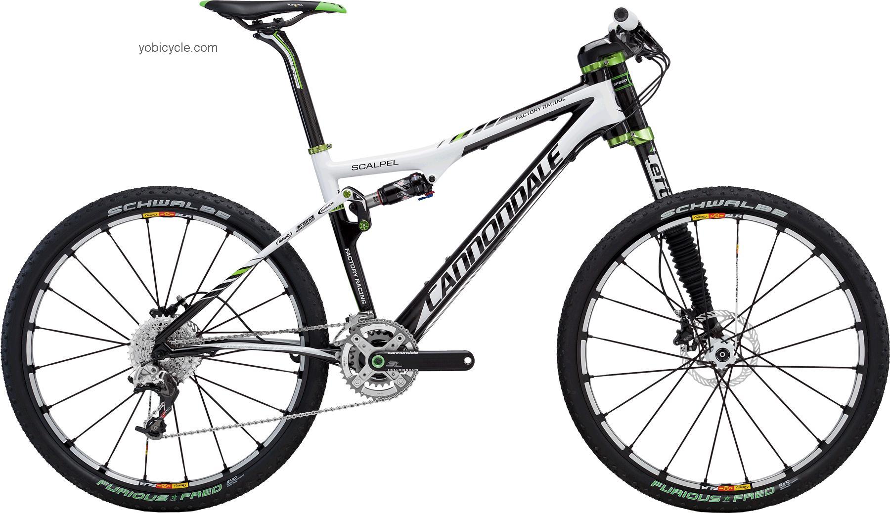 Cannondale  Scalpel Team Technical data and specifications