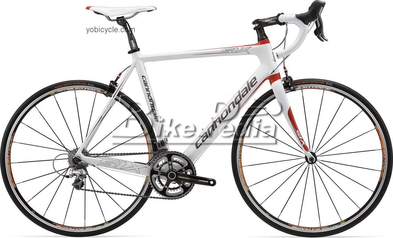 Cannondale Six Carbon 3 Compact 2009 comparison online with competitors