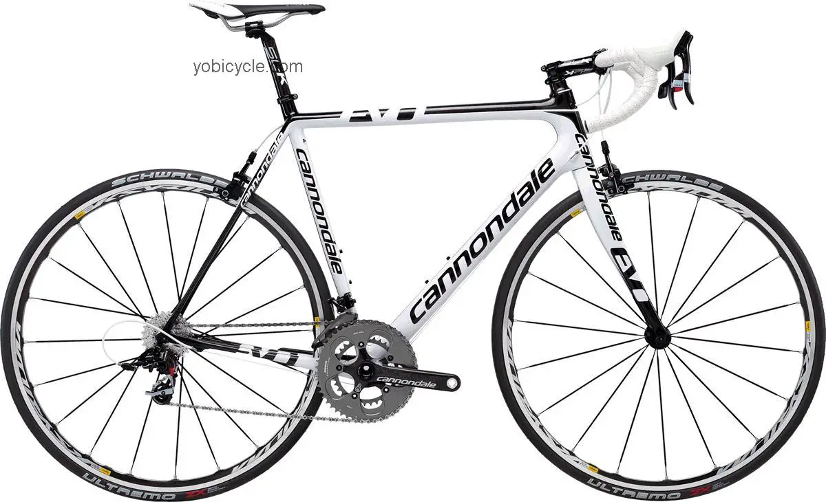 Cannondale Super Six EVO 2 Red 2012 comparison online with competitors