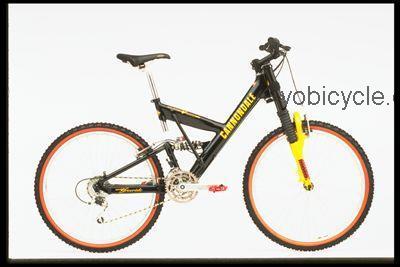 Cannondale Super V 1000 Freeride 1998 comparison online with competitors