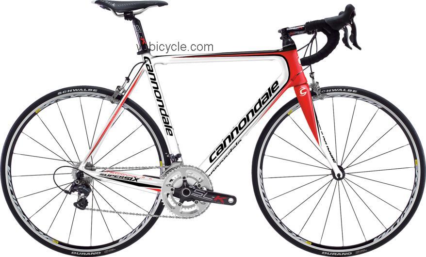 Cannondale SuperSix 1 Dura-Ace 2011 comparison online with competitors