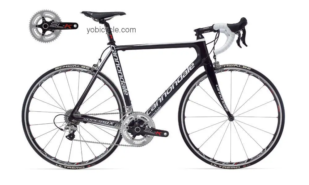 Cannondale  SuperSix 3 Double Technical data and specifications