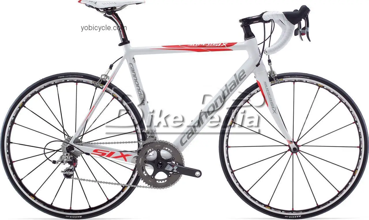 Cannondale  SuperSix Hi-MOD Red Technical data and specifications