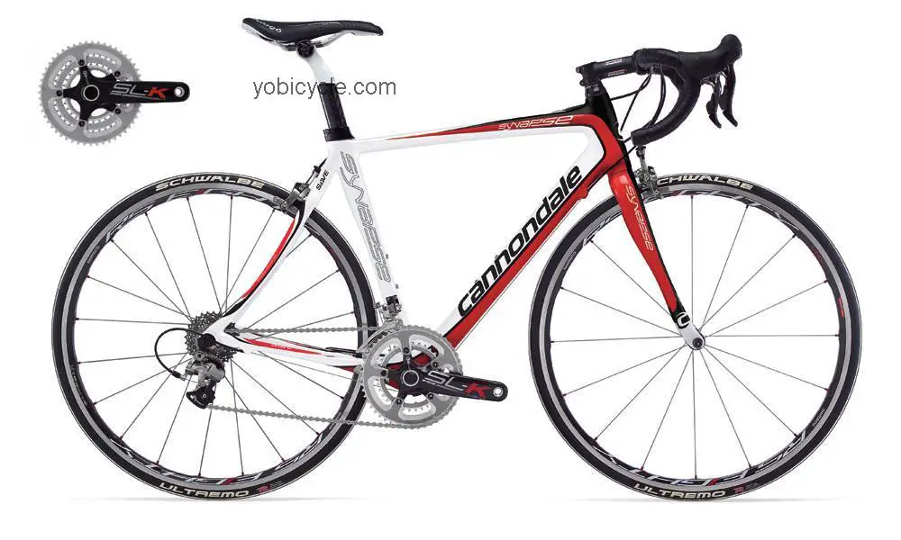 Cannondale Synapse Carbon 3 Triple competitors and comparison tool online specs and performance