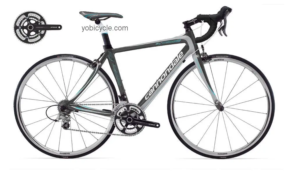 Cannondale  Synapse Carbon Feminine 5 triple Technical data and specifications