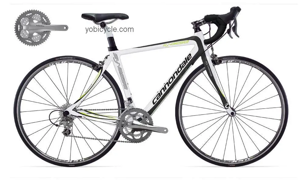 Cannondale  Synapse Carbon Feminine 6 triple Technical data and specifications