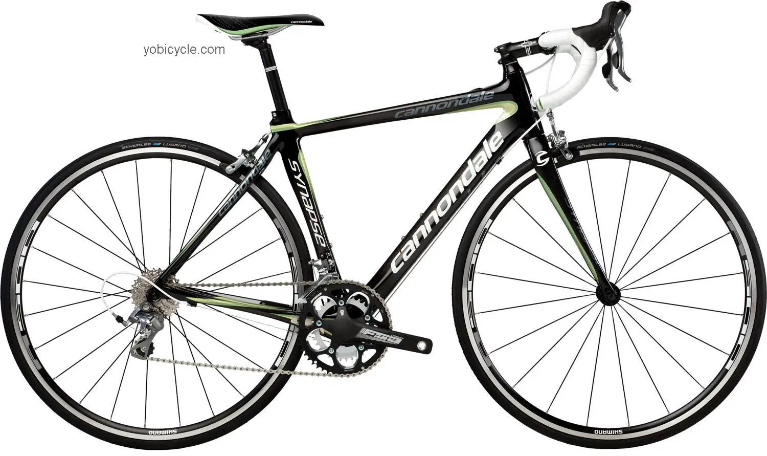 Cannondale  Synapse Carbon Womens 6 Tiagra Technical data and specifications