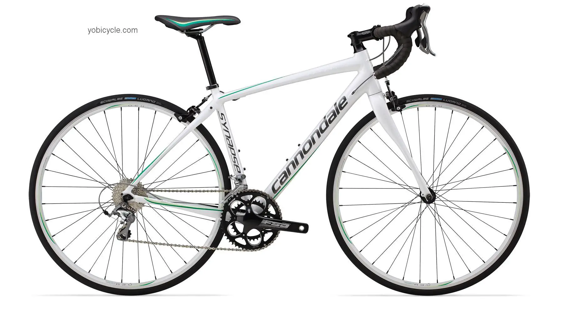Cannondale Synapse Womens 6 Tiagra 2014 comparison online with competitors