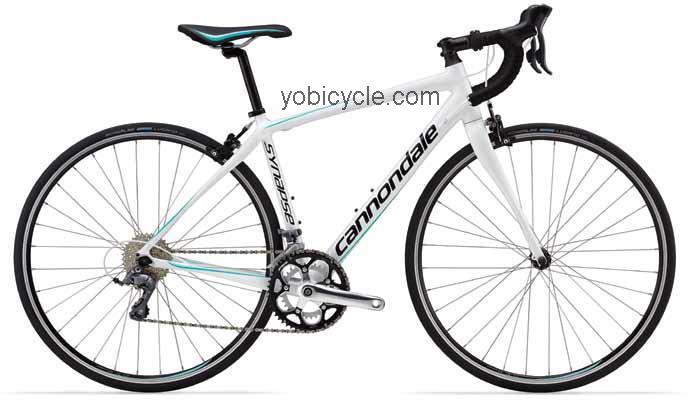 Cannondale  Synapse Womens 8 Claris Technical data and specifications
