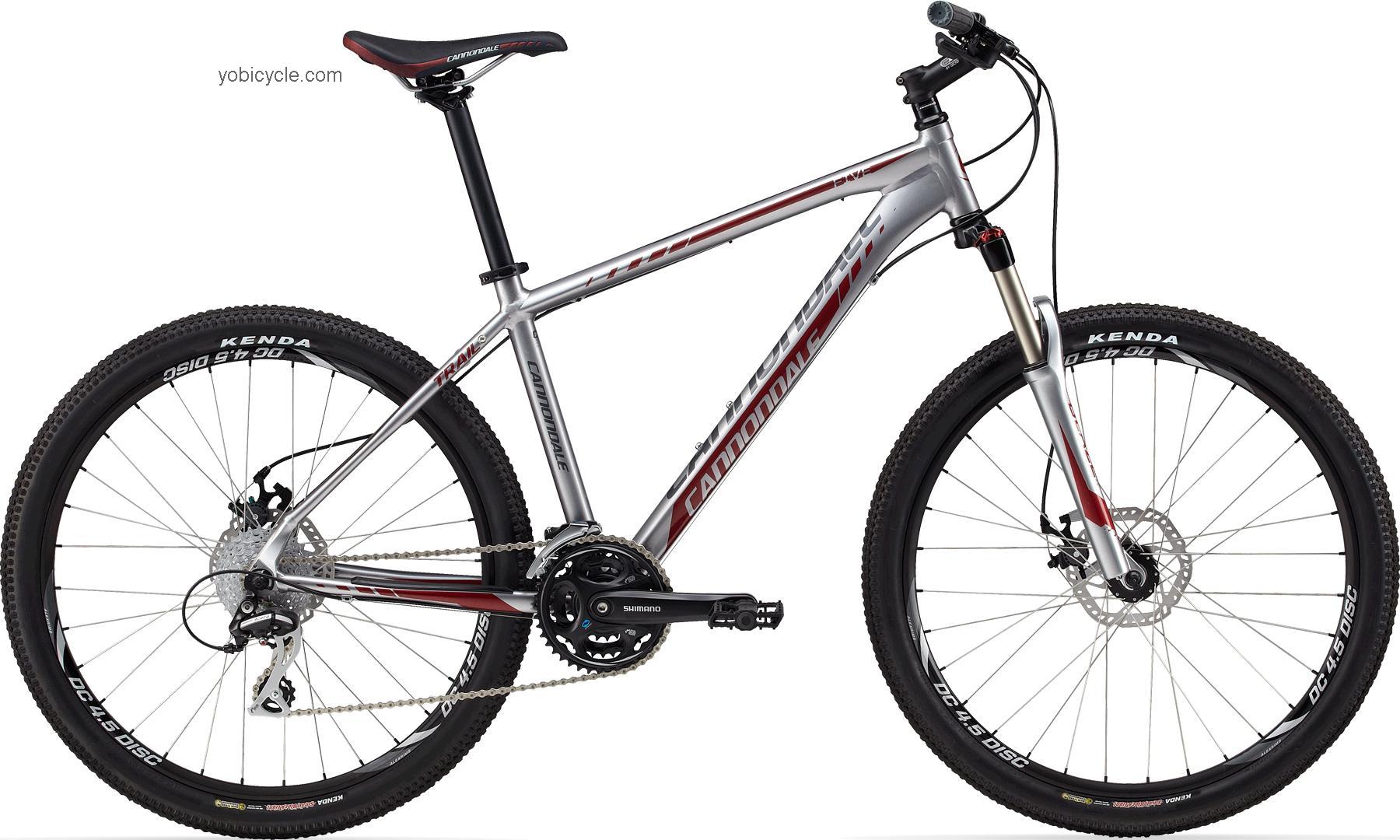 Cannondale  Trail 5 Technical data and specifications