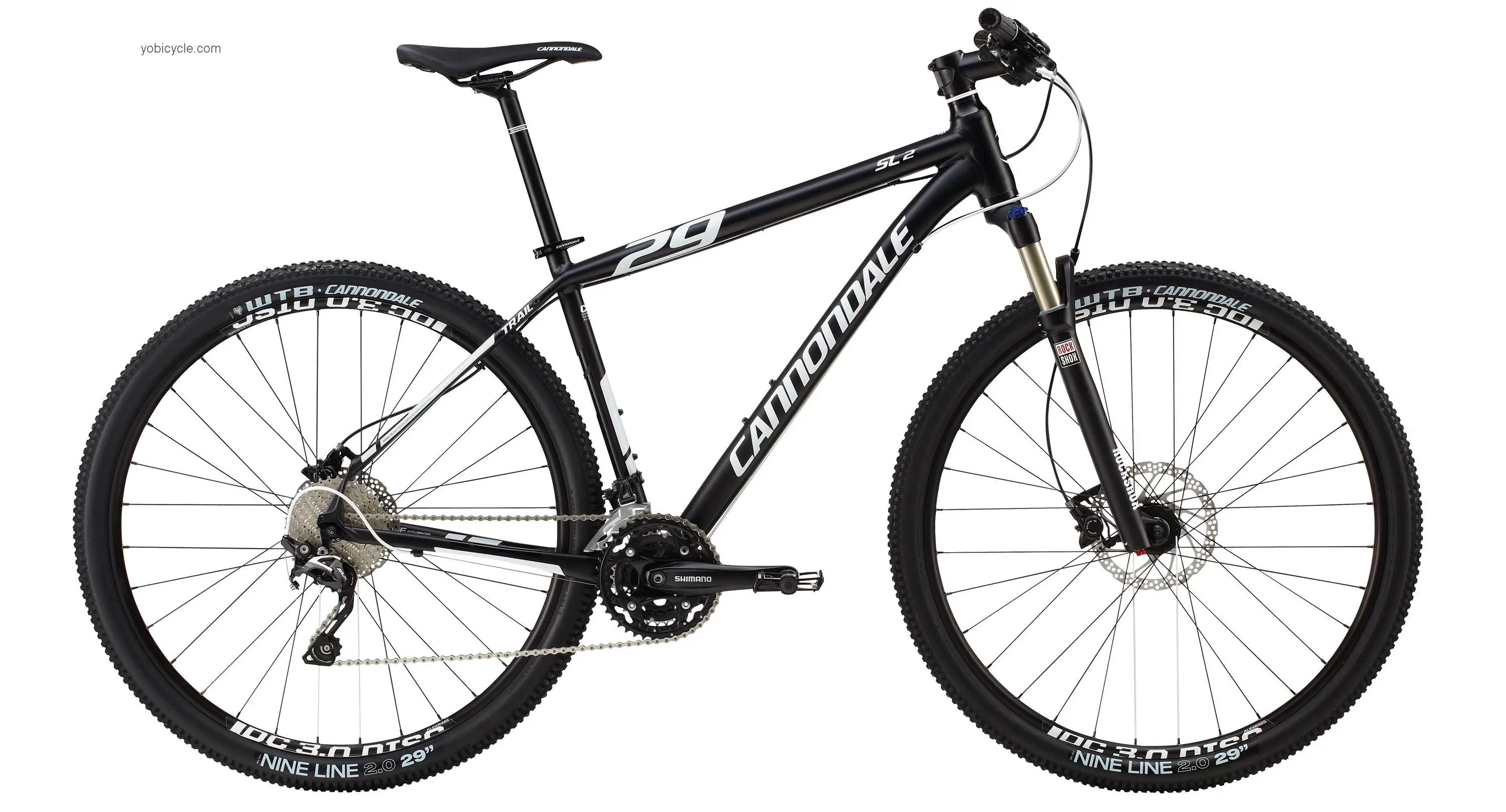 Cannondale  Trail SL 29 2 Technical data and specifications