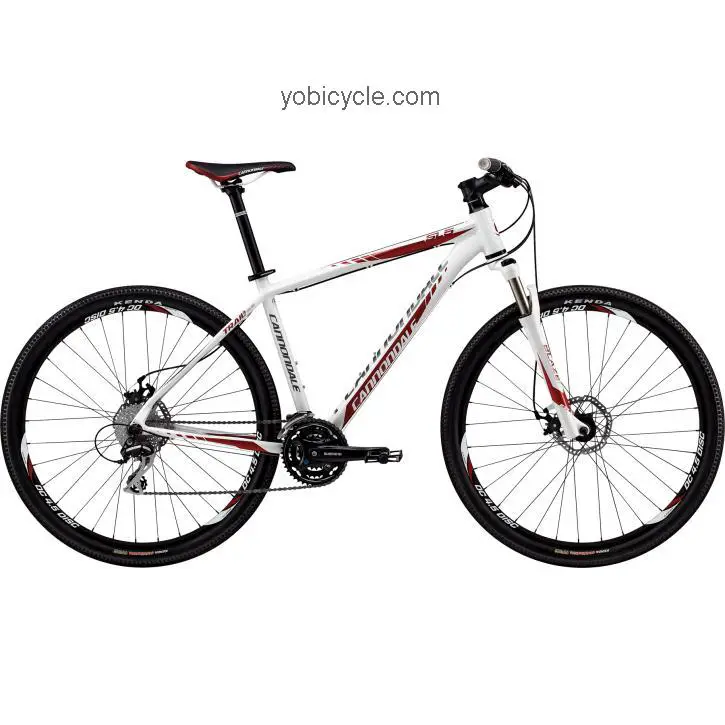 Cannondale  Trail SL 29er 5 Technical data and specifications