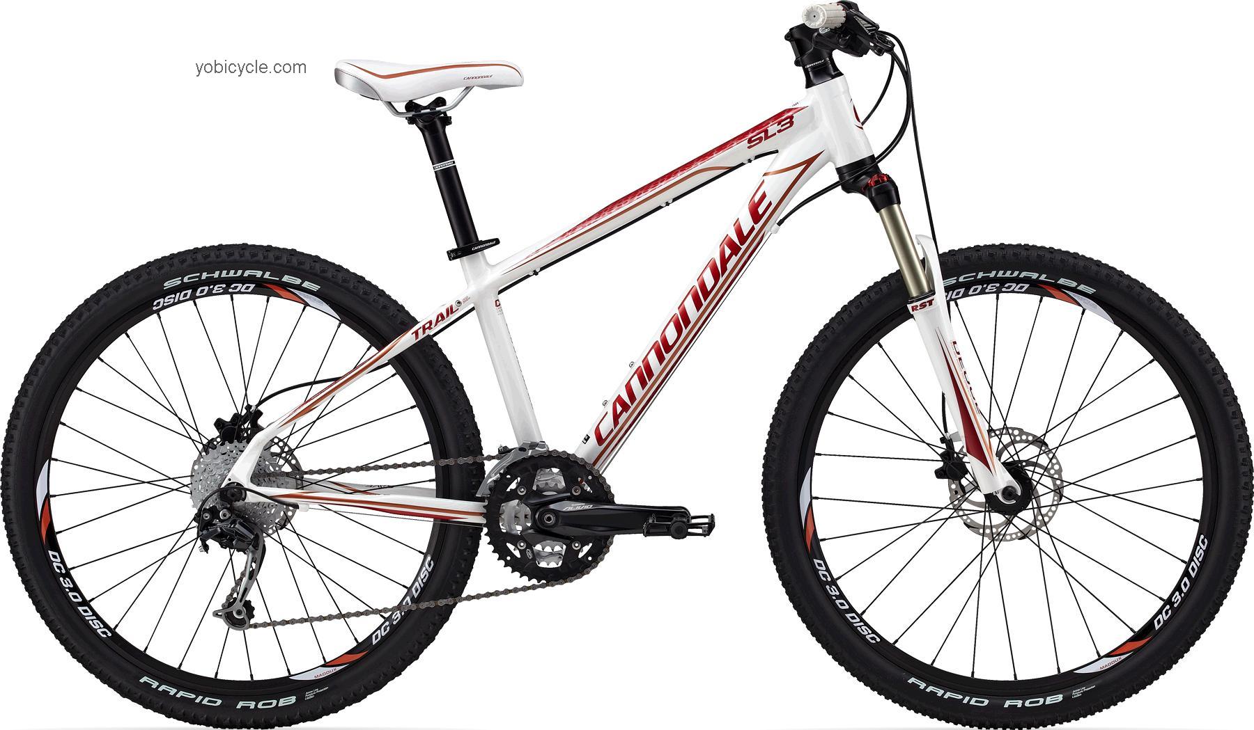 Cannondale Trail SL 3 competitors and comparison tool online specs and performance