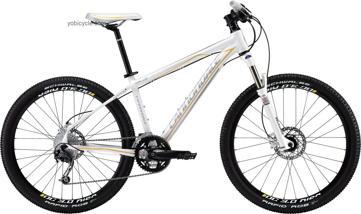 Cannondale  Trail SL Womens 3 Technical data and specifications
