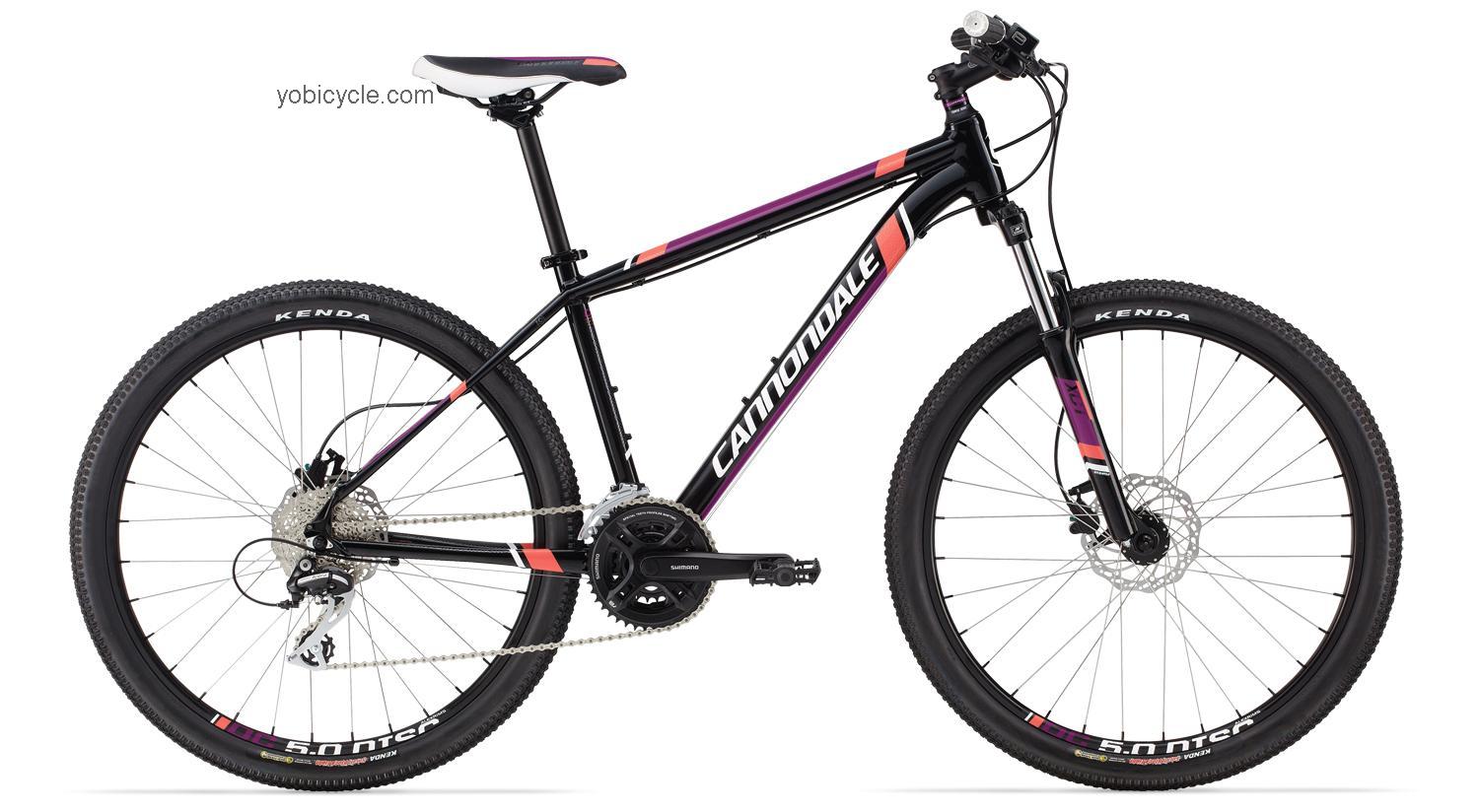 Cannondale Trail Womens 6 2014 comparison online with competitors