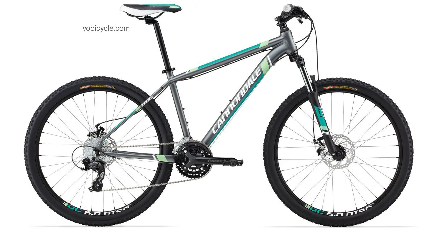Cannondale Trail Womens 7 2014 comparison online with competitors