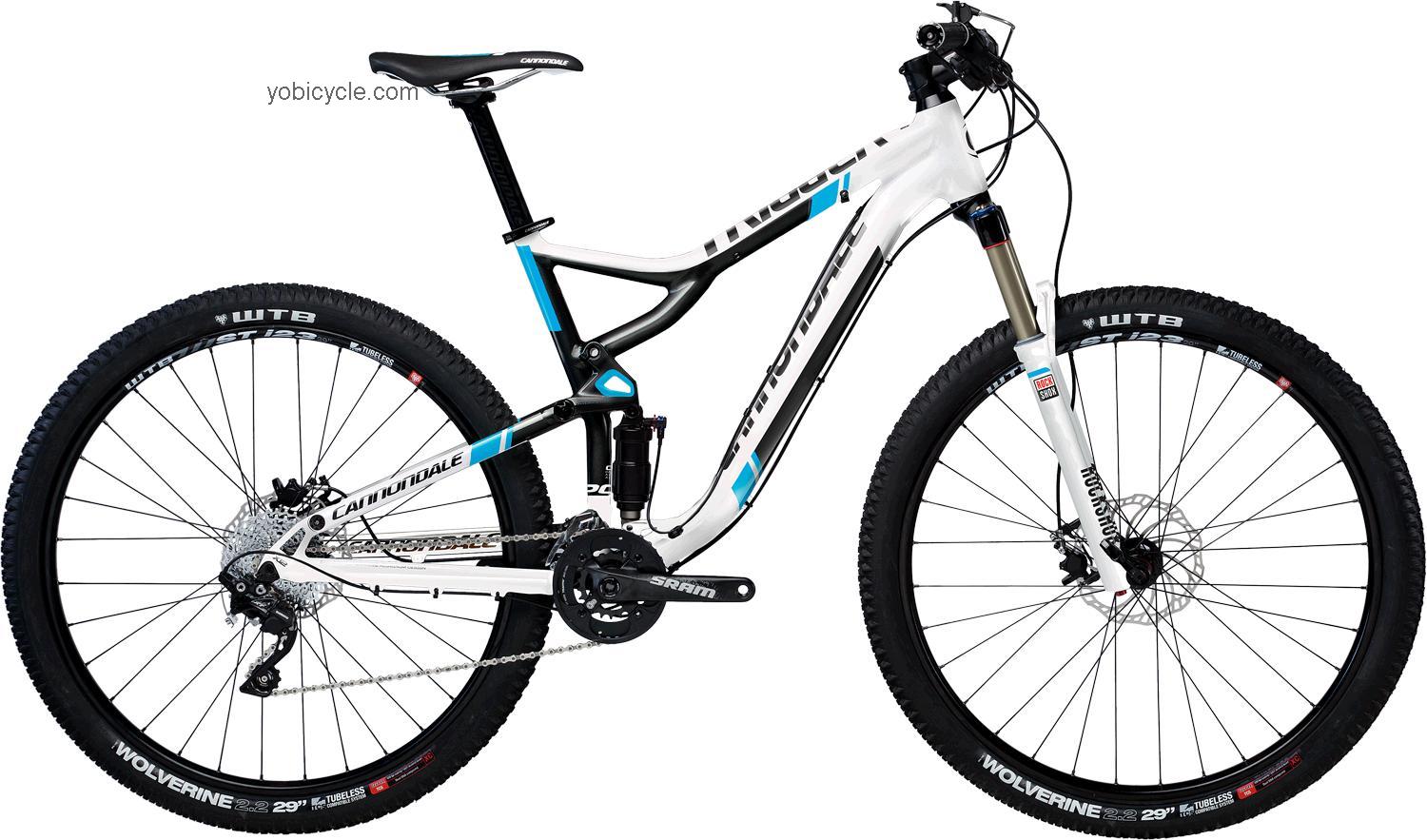 Cannondale  Trigger 29er 3 Technical data and specifications