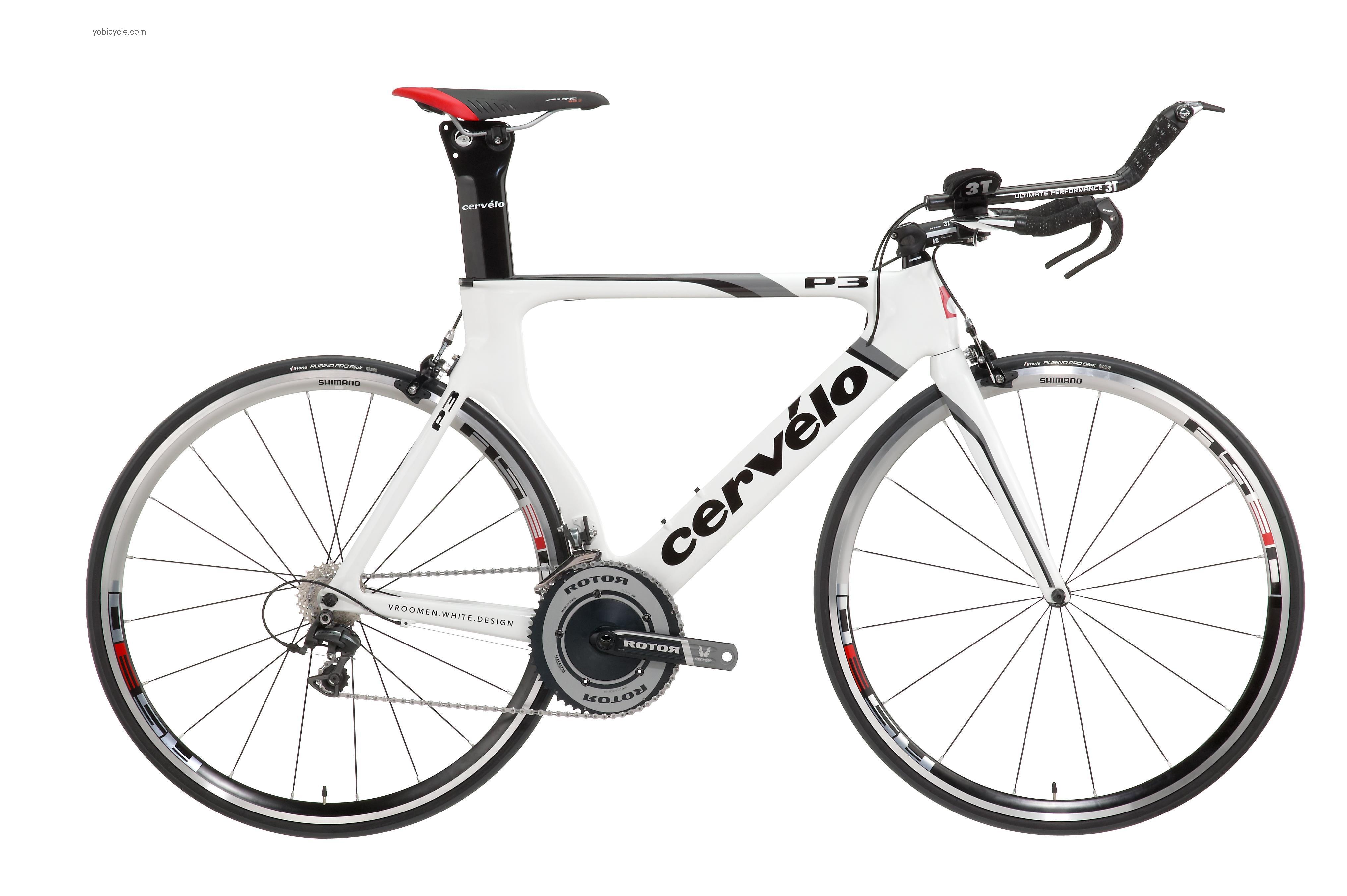 Cervelo P3 Dura-Ace 2011 comparison online with competitors