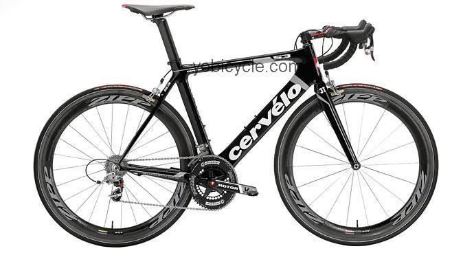 Cervelo  S3 SRAM Red Technical data and specifications