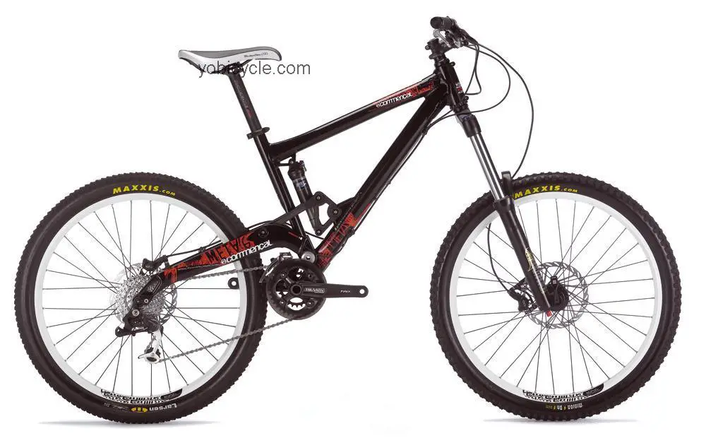 Commencal  Meta 6.3 Technical data and specifications