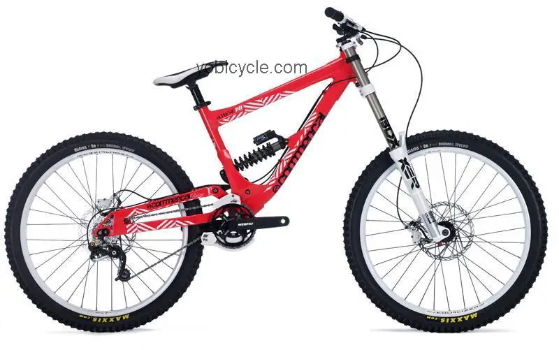 Commencal  Supreme DH Technical data and specifications