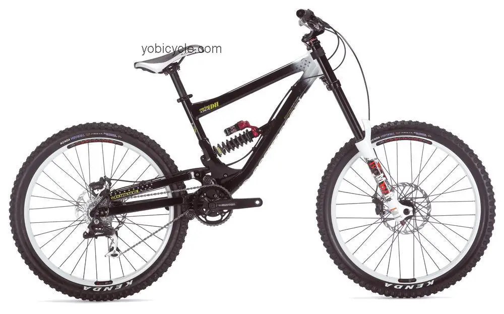 Commencal  Supreme DH Team Technical data and specifications
