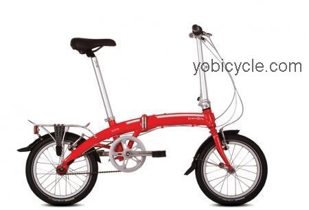 Dahon  Curve D3 Technical data and specifications