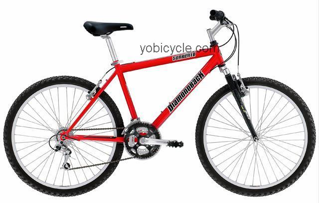 Diamondback  Sorrento Technical data and specifications