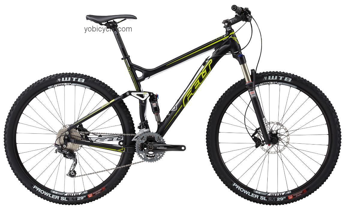 Felt  Edict Nine 50 Technical data and specifications