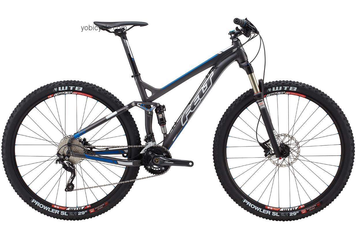 Felt  Edict Nine 50 Technical data and specifications