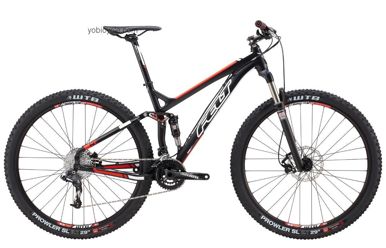 Felt  Edict Nine 60 Technical data and specifications