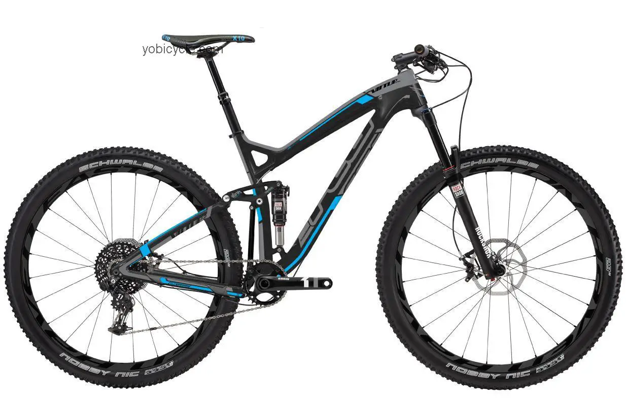 Felt  Virtue Nine 1 Technical data and specifications