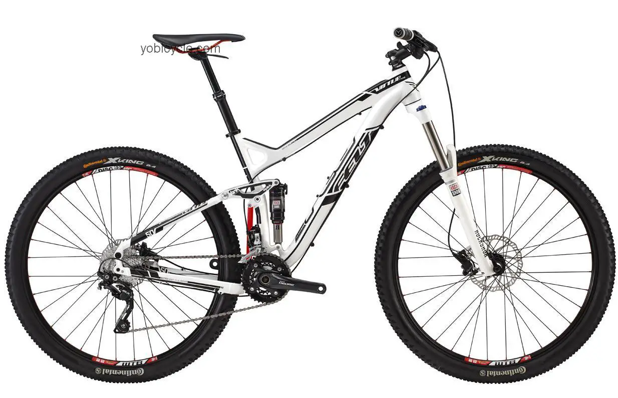 Felt  Virtue Nine 50 Technical data and specifications