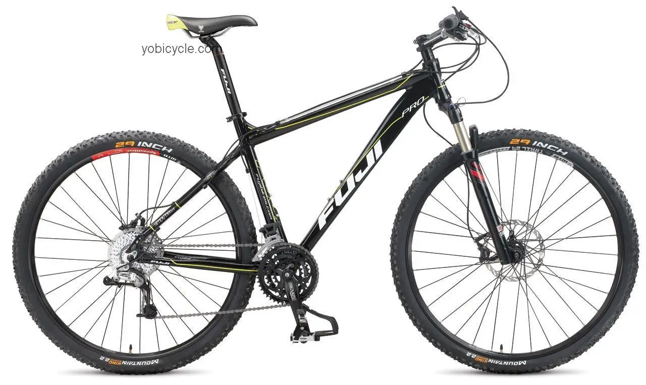 Fuji  Tahoe 29 PRO Technical data and specifications