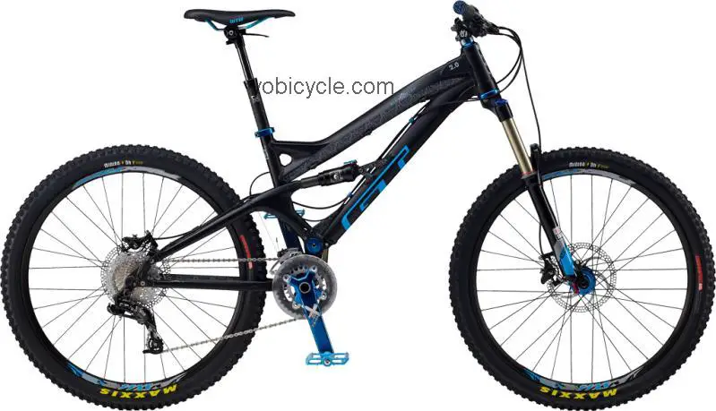 GT Bicycles Distortion 2.0 2012 comparison online with competitors