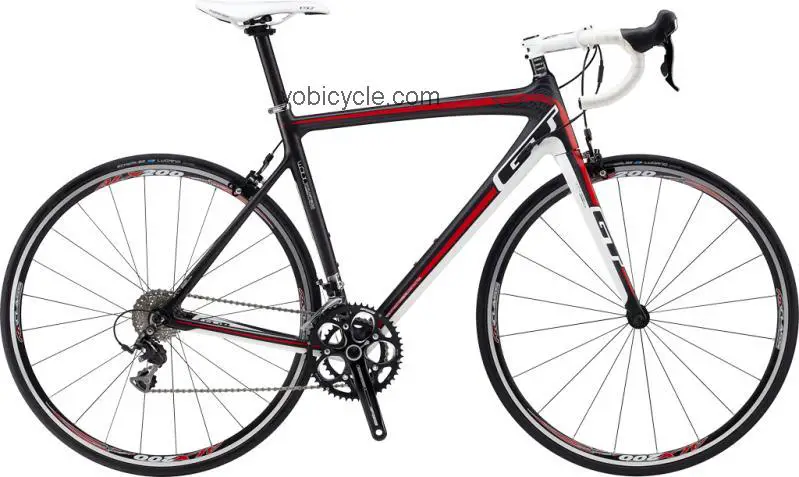 GT Bicycles GTR Carbon Elite 2012 comparison online with competitors