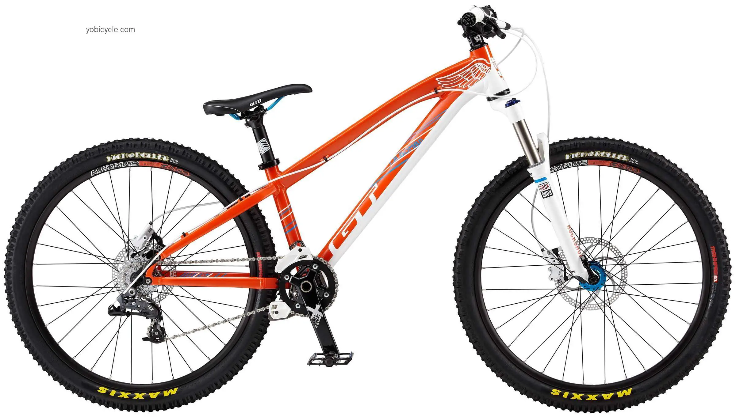 GT Bicycles La Bomba 2.0 2013 comparison online with competitors