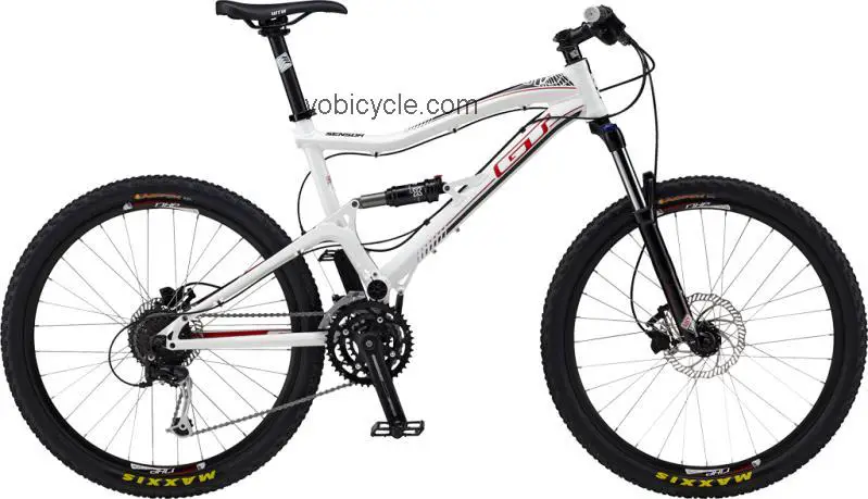 GT Bicycles Sensor 4.0 2012 comparison online with competitors